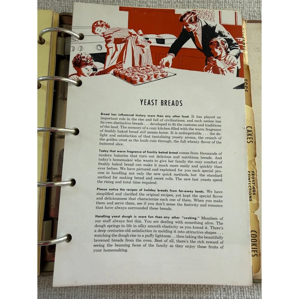 Betty Crocker's Picture Cookbook Revised Enlarged 1956 2nd Edition 2nd Printing